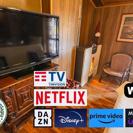 Posto Di Montagna - Elegante Di 3 Nella Quiete Della Natura, Arredato In Vero Stile Casa Di Montagna, Free Wifi - Netflix, Disney, Dazn, Prime Video, Infinity Appartamento
